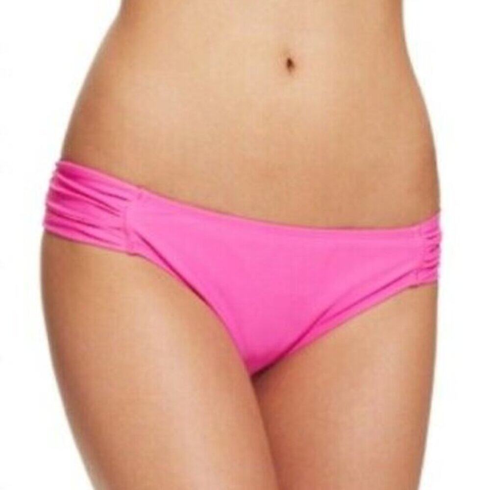 Raisins Pink Cocoa Beach Hipster Bikini Bottoms Size XL